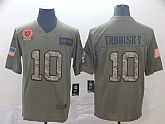 Nike Bears 10 Mitchell Trubisky 2019 Olive Camo Salute To Service Limited Jersey,baseball caps,new era cap wholesale,wholesale hats